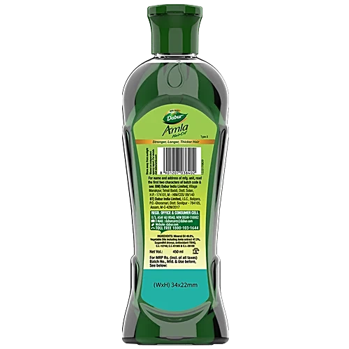 Dabur Amla Hair Oil – For Stronger, Longer & Thicker Hair