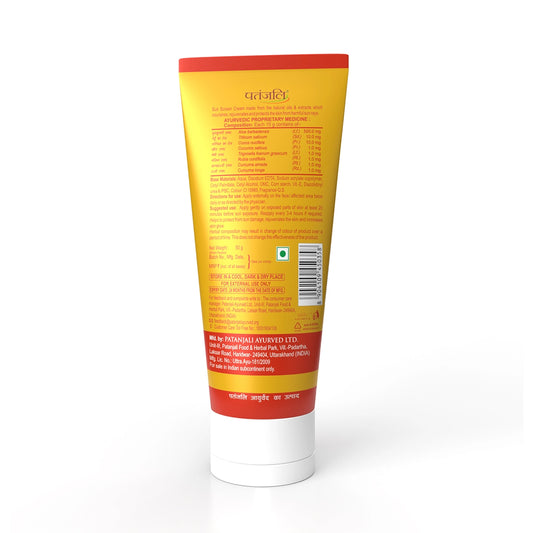 Patanjali Sun Screen Cream SPF Protection