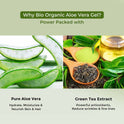 Bio Organic Pure Aloe Vera Gel with Green Tea Extract