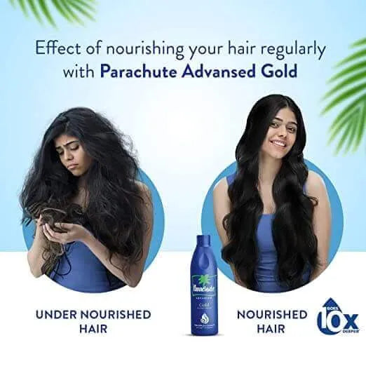 Parachute Advansed Gold Coconut Hair Oil with Vitamin E